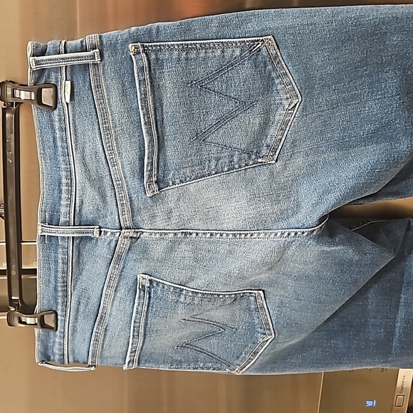 💕MOTHER💕 The Tomcat High Rise Straight Leg Jeans ~ Layover 31 NWOT - Picture 15 of 16